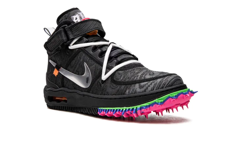 Nike Lifestyle Air Force 1 Mid 'Off-White - Black'